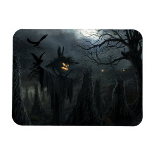 Halloween-Todesfeld Magnet