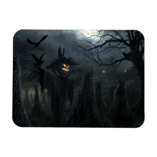 Halloween-Todesfeld Magnet (Horizontal)