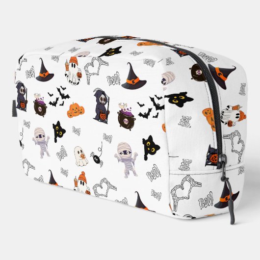 Halloween Toilettenbeutel mit Volldruckzauberei Waschbeutel (Rechte Ecke)