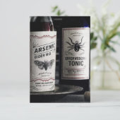 Halloween Tonic CHANGE FARBE - Einladungen / UAWG (Stehend Vorderseite)