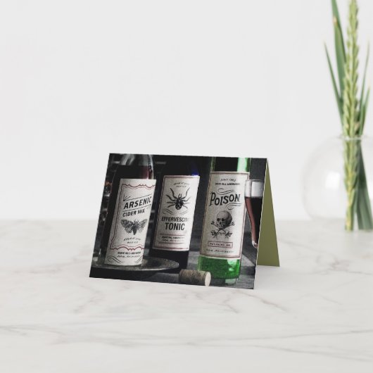 Halloween Tonic ~ Greeting & Note Card Karte (Vorderseite)
