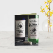 Halloween Tonic ~ Karte (Gelbe Blume)