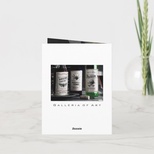 Halloween Tonic ~ Karte (Rückseite)