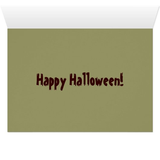 Halloween Tonic ~ Karte (Innenansicht Horizontal (Unten))