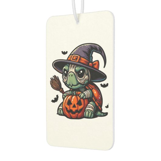 Halloween Tortoise Turtle Hexenhut Kostüm Spooky Autolufterfrischer (Links)