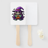 Halloween Tortoise Turtle Hexenhut Kostüm Spooky Fächer (Vorne und Hinten)