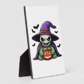 Halloween Tortoise Turtle Hexenhut Kostüm Spooky Fotoplatte (Seite)