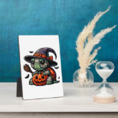 Halloween Tortoise Turtle Hexenhut Kostüm Spooky Fotoplatte (Seite)