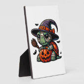 Halloween Tortoise Turtle Hexenhut Kostüm Spooky Fotoplatte (Seite)