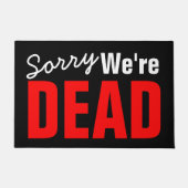 Halloween - Tot Fußmatte (Vorderseite)