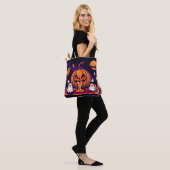 Halloween Tote Bag - Friendly Trick-oder-Leckerei  Tasche (Am Model)