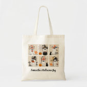 Halloween Tote Bag - Geisterhauben Tragetasche (Vorne)