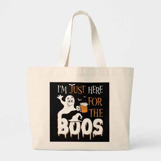 Halloween Tote Bag Jumbo Stoffbeutel (Vorne)