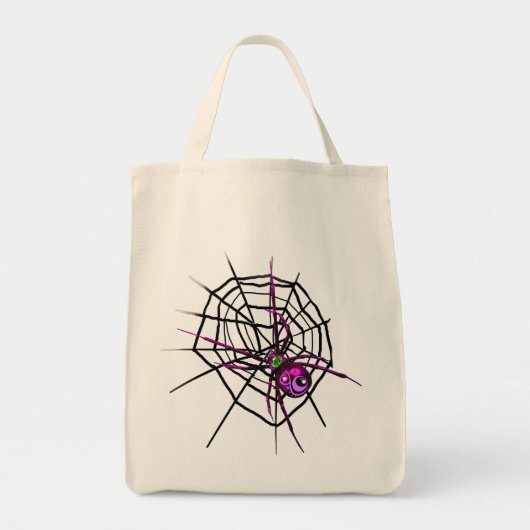 Halloween Tote Bag mit Spirit und Web Tragetasche (Vorne)