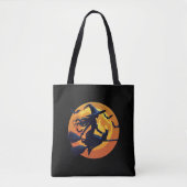 Halloween Tote Bag Stilvolle Frauenhadin Tasche (Vorderseite)