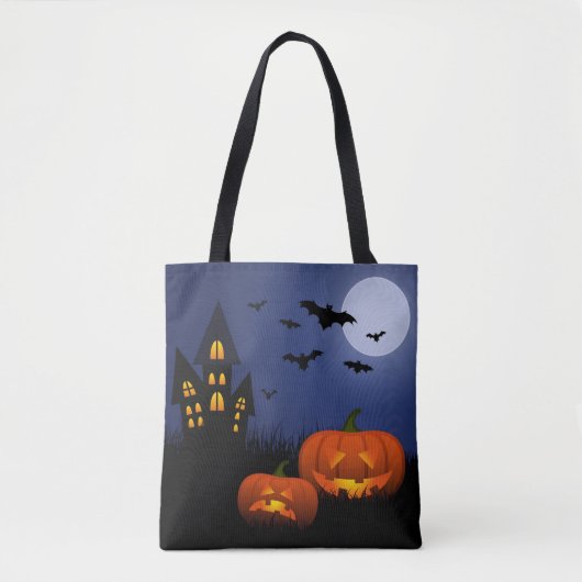 Halloween Tote Bag Tasche (Vorderseite)