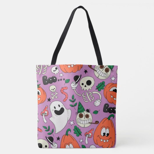 Halloween Tote Bag Tasche (Vorderseite)