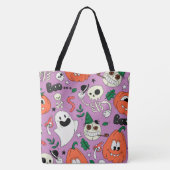 Halloween Tote Bag Tasche (Rückseite)