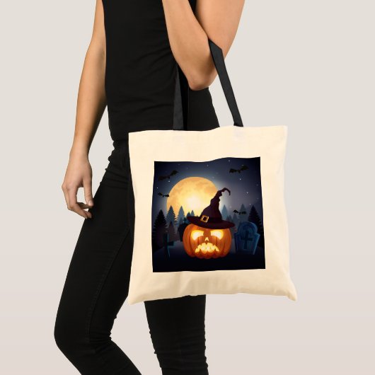 Halloween Tote Bag Tragetasche (Vorderseite (Produkt))