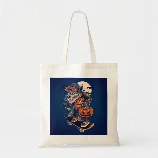 Halloween Tote Bag Tragetasche (Vorne)