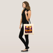 Halloween Tote Bag Tragetasche (Vorderseite (Model))