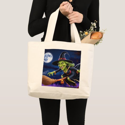 Halloween/Tote-Beutel Jumbo Stoffbeutel (Vorderseite (Produkt))
