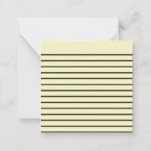 Halloween-Totenbeutel Mitteilungskarte (Rückseite)