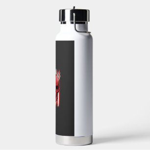 Halloween-Totenkopf-Flagge Vektor-Design_1 Trinkflasche