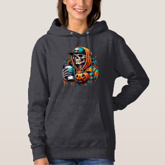 Halloween-Totenkopf-Hoodie Hoodie