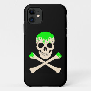 Halloween-Totenkopf-Schädelskelett-Schlamm Case-Mate iPhone Hülle