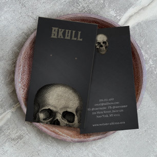 Halloween-Totenkopf-Themen-Ohrhänger-Displaykarte