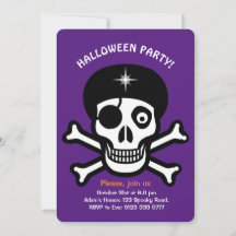 Halloween-Totenschädel auf orangefarbener und viol