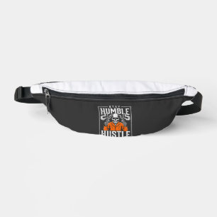 Halloween-Totenschädel Bleib Bescheiden Arbeite Ha Bauchtasche