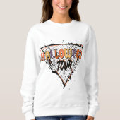 Halloween Tour Trick oder Behandlung Spooky Sweatshirt (Vorderseite)