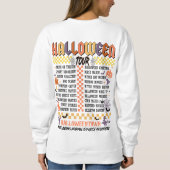 Halloween Tour Trick oder Behandlung Spooky Sweatshirt (Rückseite)