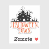 Halloween Town Aufkleber (Blatt)