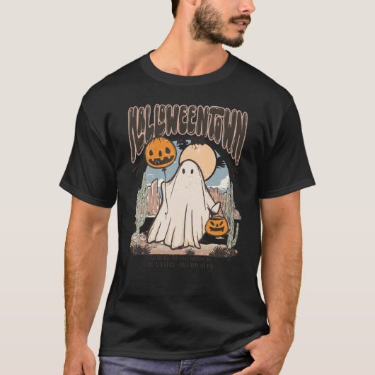 Halloween Town Ende 1998, wo Normal so groß ist T-Shirt (Vorderseite)