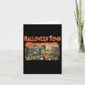 Halloween Town Est 1998 Halloween-Party Niedlich H Karte (Vorderseite)