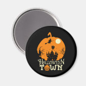 Halloween Town Magnet (Vorderseite/Rückseite)