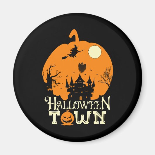 Halloween Town Magnet (Vorne)