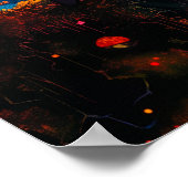 Halloween Town Poster (Ecke)