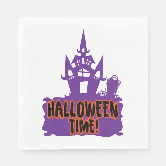Halloween Town Serviette (Vorderseite)