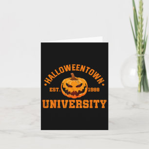 Halloween Town University Est 1998 Pumpkin Hallowe Karte