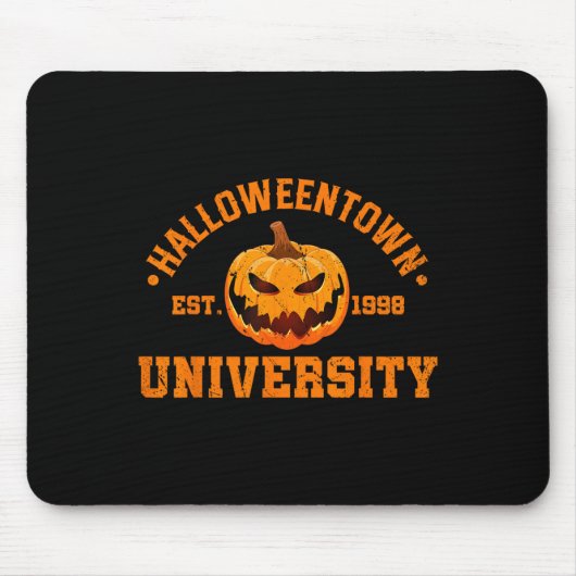 Halloween Town University Est 1998 Pumpkin Hallowe Mousepad (Vorne)
