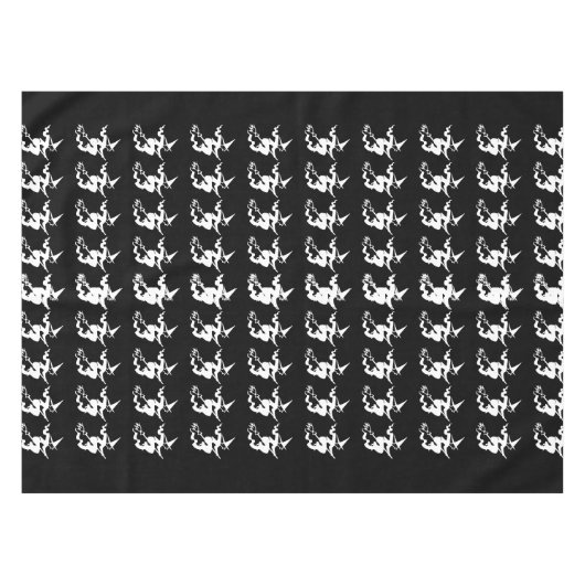 HALLOWEEN TRADITIONELLE WITCH TISCHDECKE (Vorderseite (Horizontal))