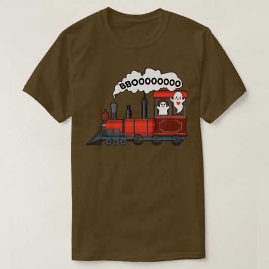 Halloween Train Boo Funny Ghost Kleinkind Kinder J T-Shirt (Design vorne)