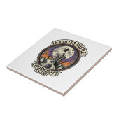 Halloween-Trainingshemd Haunted Hustle Gravur A Fliese (Seite)