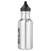 Halloween-Trank Trick oder Brauen Vintage Graviert Edelstahlflasche (Rechts)