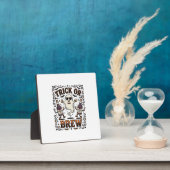 Halloween-Trank Trick oder Brauen Vintage Graviert Fotoplatte (InSitu)