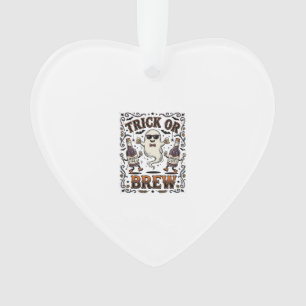 Halloween-Trank Trick oder Gebräu Vintage Gravur H Ornament